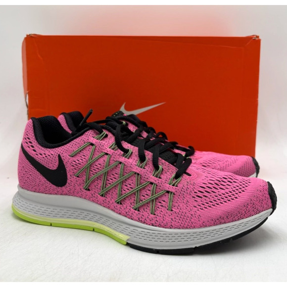 Nike AIR ZOOM PEGASUS 32 Women's NEW Vintage Running Shoe Pink US Size 8.5 NIB - Picture 1 of 11